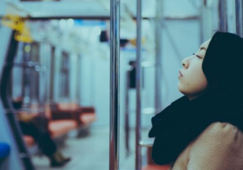 Peaceful subway